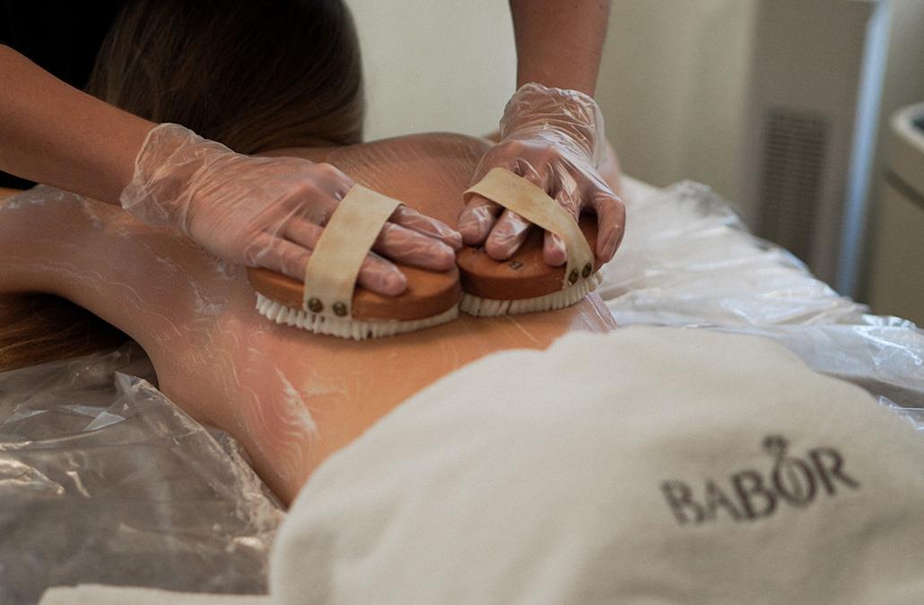 Пенный пилинг-уход с маслами Babor Спа